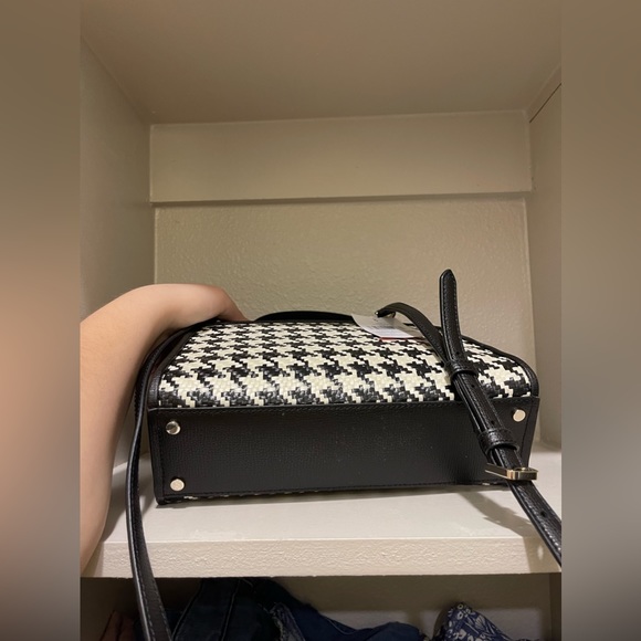 Kate Spade Darcy Woven Houndstooth Satchel ⭐️ - Picture 5 of 16